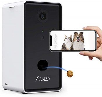 Aonesy 2 in 1 Smart Pet Camera