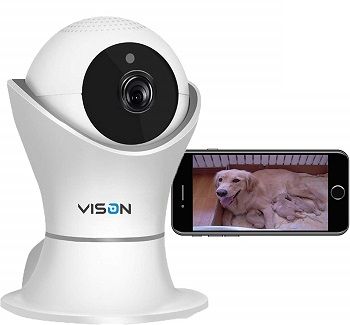 FullHD 1080p WiFi Home Security Pet Camera