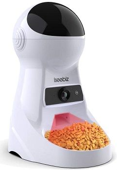 Iseebiz Automatic Pet Feeder With Camera review