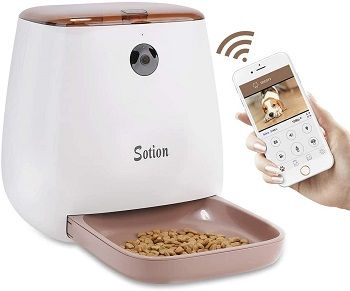 Sotion Automatic Pet Feeder With Camera